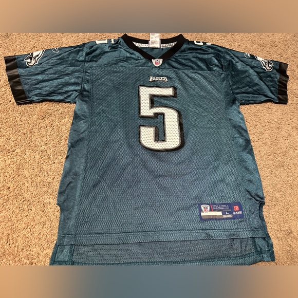 Reebok Shirts & Tops Y2k Rare Boys Eagles Mcnabb 5 Jersey Poshmark